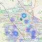 Chewton Rose - Milton Keynes listings heatmap