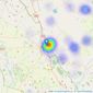 Choice Properties - Louth listings heatmap