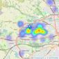 Chris Ball - Bolton listings heatmap