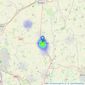 Chris Dellar Properties - Buntingford listings heatmap