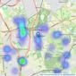 Christies - Banstead listings heatmap