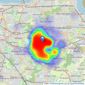 Christopher Russell - Sidcup, The Oval listings heatmap