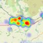 Christopher's South Hams - Ivybridge listings heatmap