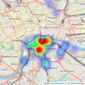 Circa London - Southwark listings heatmap