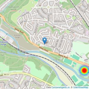 Citu. Yorkshire listings heatmap