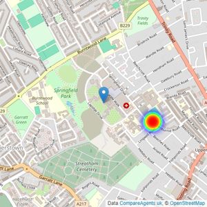 City  & Country listings heatmap