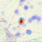 City & County (UK) Ltd - Crowland listings heatmap