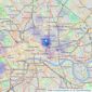 City & Urban - Shoreditch listings heatmap