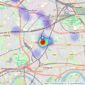 Citydeal Estates - London listings heatmap