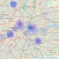 CityWharf Property Investment Consultancy - Canary Wharf listings heatmap