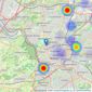 CJ Hole - Land & New Homes listings heatmap