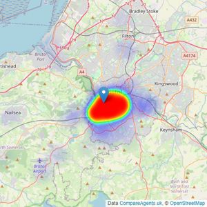 CJ Hole - Southville listings heatmap