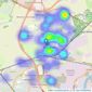 Clarke Munro - Billingham listings heatmap