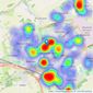 Clements Estate Agents - Hemel Hempstead listings heatmap