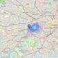 Clements Habba - Chiswick listings heatmap