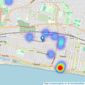 Clifford Sales & Lettings - Hove listings heatmap