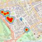 Clifton Property Partners Ltd - London listings heatmap