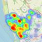 Clive Watkin - Crosby listings heatmap