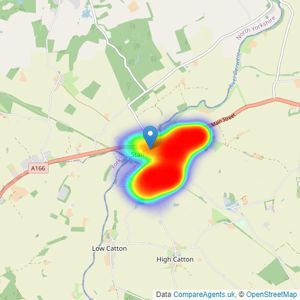 Clubleys - Stamford Bridge listings heatmap