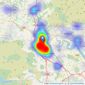 Clyde Property - Stirling listings heatmap