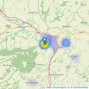 Cobb Amos - Ludlow listings heatmap