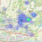 Colin Tomney Estate Agency Ltd - Airdrie listings heatmap