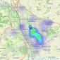 College & County ltd - Oxford listings heatmap