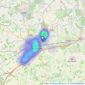 Collins Residential - Basingstoke listings heatmap