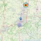 Connect-UK - Head Office - Crawley listings heatmap