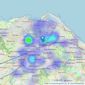 Connell and Connell WS - Edinburgh listings heatmap