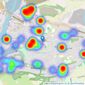 Connells - Plymstock listings heatmap