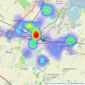 Connells - Sittingbourne listings heatmap