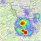 Connells - Southville listings heatmap