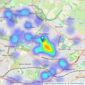 Connells - Winton listings heatmap