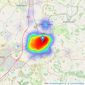 Cook Residential - Cheltenham listings heatmap