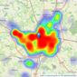 Cooper Green Pooks - Shrewsbury listings heatmap