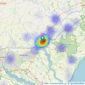 Cornerstone Residential - Woodbridge listings heatmap