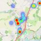 Country Properties - Welwyn listings heatmap