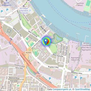 Countryside Homes Home Counties East listings heatmap