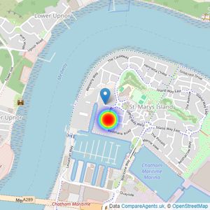 Countryside Homes Home Counties South listings heatmap