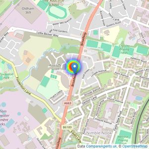 Countryside Homes Merseyside & Cheshire West listings heatmap