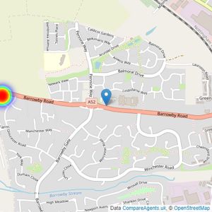 Countryside Homes North East Midlands listings heatmap