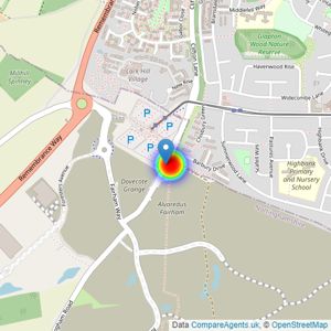 Countryside Homes North East Midlands listings heatmap