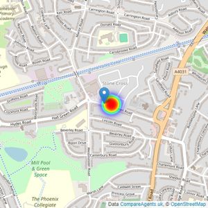 Countryside Homes North West Midlands listings heatmap