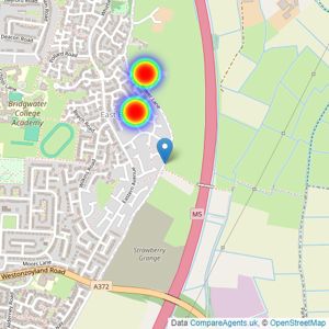 Countryside Homes West listings heatmap