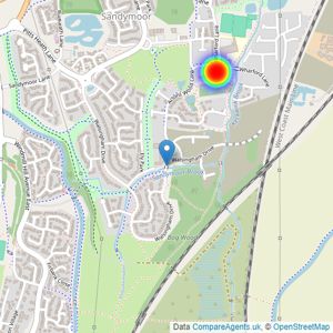 Countryside Partnerships Merseyside & Cheshire West (Bovis) listings heatmap