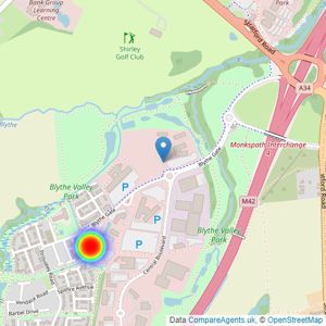 Crest Nicholson listings heatmap