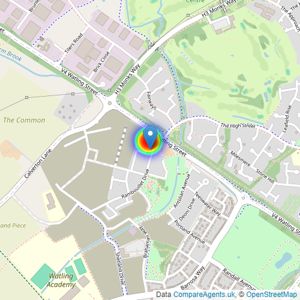 Crest Nicholson listings heatmap