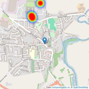 Crest Nicholson listings heatmap