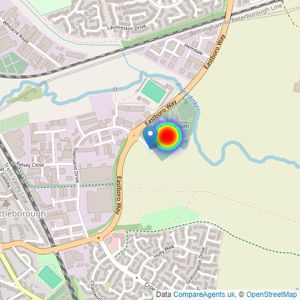 Crest Nicholson listings heatmap